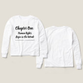 WHTE: Chp. 1 Human Rights Begin in the Womb Tri-Bl (Motif Recto et Verso)