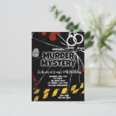 whunit meurtre mystère sanglante invitation du par (Debout devant)