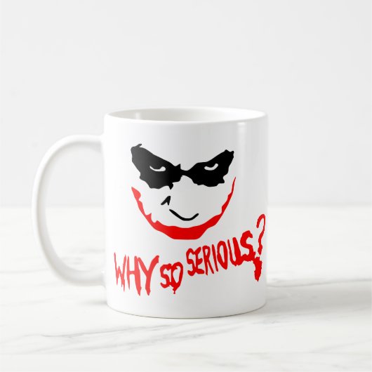 Why So Serious? Man Koffiemok (Links)