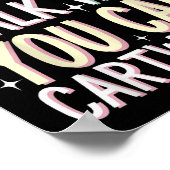 Why Walk When You Can Cartwheel Poster (Hoek)