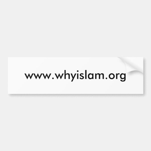 Whyislam Sticker (Voorkant)
