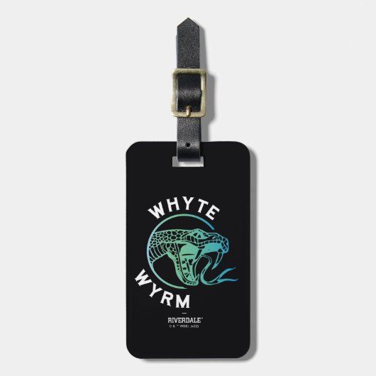 Whyte Wyrm Logo Bagagelabel (Voorkant verticaal)