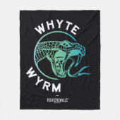 Whyte Wyrm Logo Fleece Deken (Voorkant)