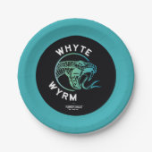 Whyte Wyrm Logo Papieren Bordje (Voorkant)