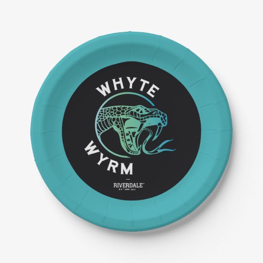 Whyte Wyrm Logo Papieren Bordje (Voorkant)
