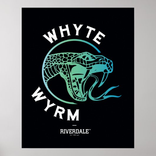 Whyte Wyrm Logo Poster (Voorkant)