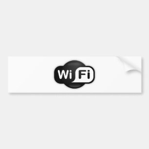 Wi-Fi Hot Spot Bumpersticker