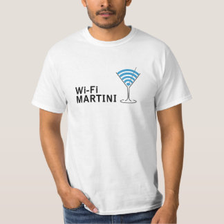 wi-fi martini t-shirt