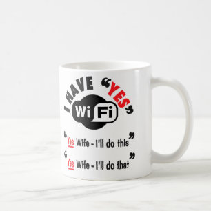 Wi-Fi-Mok Koffiemok