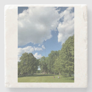 WI Katoenbossen in Summer Stone Onderzetter