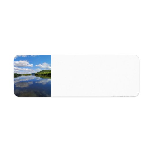 WI River Reflections Return Address Label (Voorkant)