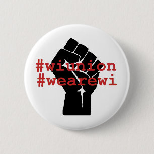 WI Unie wij WI-Button Ronde Button 5,7 Cm