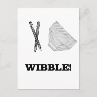 Wibble Briefkaart