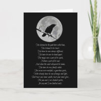 Wicca Geïnspireerd Happy Birthday Poem Raven en Mo