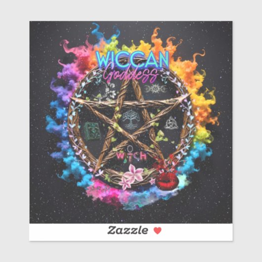 Wicca Godin Sticker (Vel)