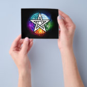 Wiccaanpentagram Flyer (Hand)