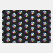 Wiccaanpentagram Inpakpapier Vel (Voorkant 3)