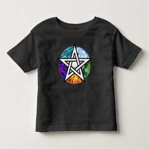 Wiccaanpentagram Kinder Shirts