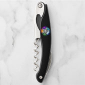 Wiccaanpentagram Kurkentrekker (Voorkant)