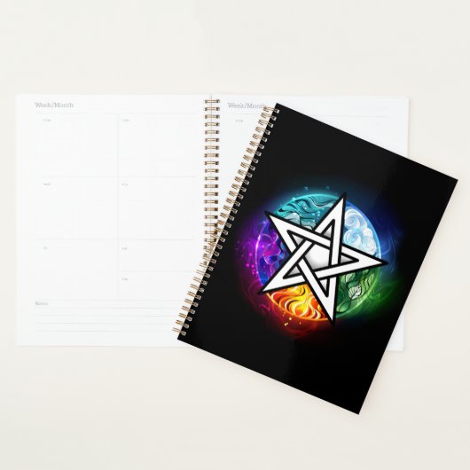 Wiccaanpentagram Planner (Display)