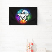Wiccaanpentagram Spandoek (Insitu)