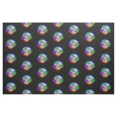 Wiccaanpentagram Stof (Fat Quarter)