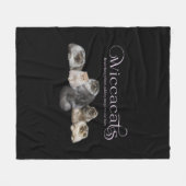 WiccaCats fleece deken (Voorkant (Horizontaal))