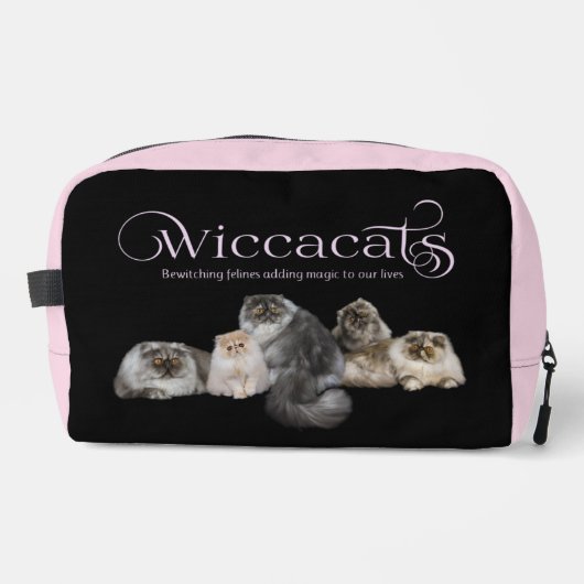 WiccaCats grand sac zip (Recto)
