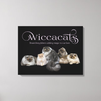 WiccaCats kunstcanvas Canvas Afdruk