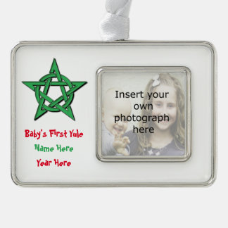 Wiccan Baby's First Yule Keepomwille Ornament