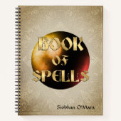 Wiccan Book of Spells Journal Notitieboek (Voorkant)
