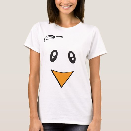 Wiccan Chicken Face T-shirt (Voorkant)