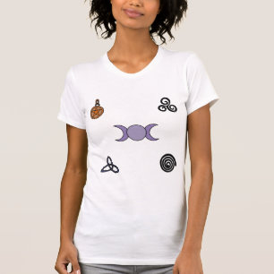 Wiccan- en Pagan-symbolen T-shirt