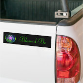 Wiccan, geblesseerd bumpersticker (Op Truck)
