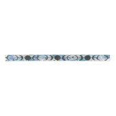 Wiccan Handfasting Blue Roos Moon Phase Lint (Voorkant)