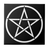 Wiccan & Magick Pentagram Pentacle - M1 Tegeltje (Voorkant)