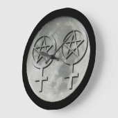 Wiccan Moon Lesbian Handfasciste Horloge (Angle)