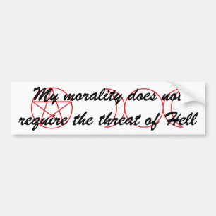Wiccan Morality Bumpersticker