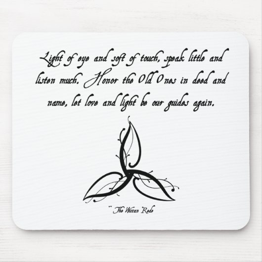 Wiccan Muismat (Voorkant)