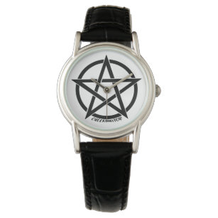 Wiccan Pagan Pentacle Cheeky Witch® Watch Horloge