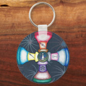Wiccan Pawns Sleutelhanger (Voorkant)