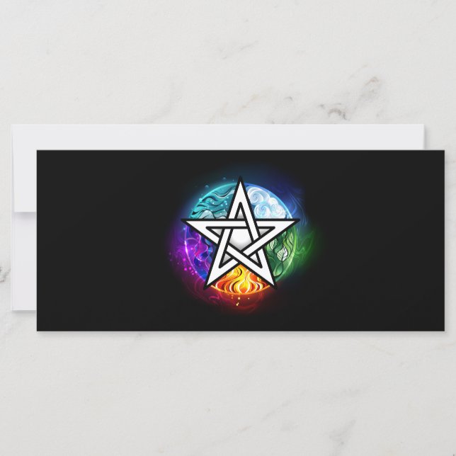 Wiccan pentagram (Voorkant)