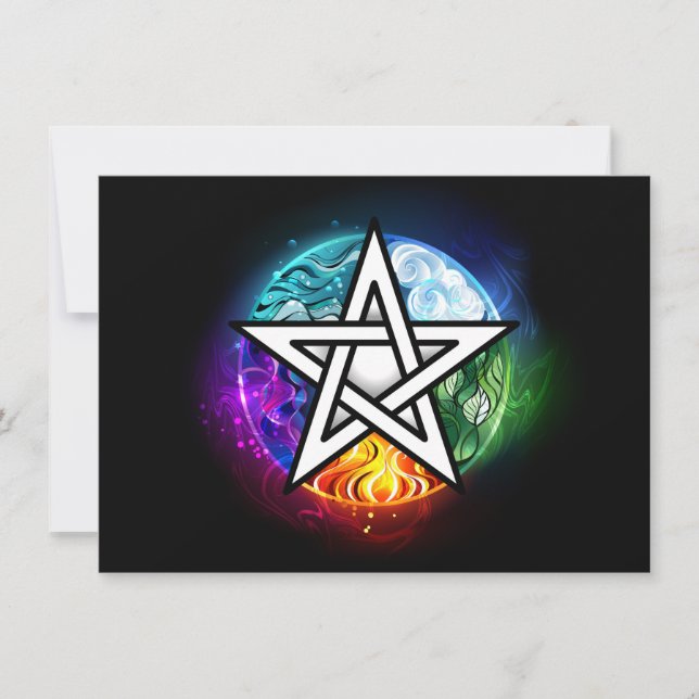 Wiccan pentagram (Voorkant)