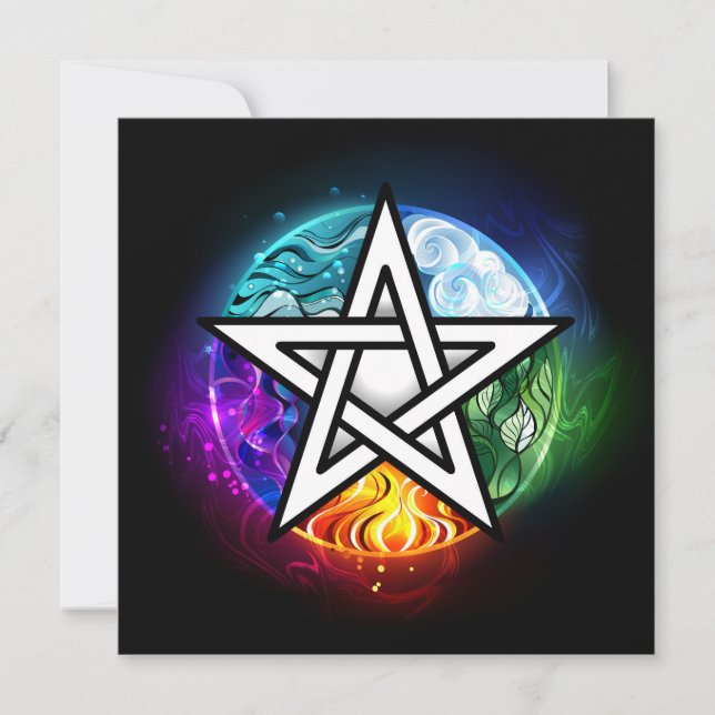Wiccan pentagram (Voorkant)