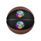 Wiccan pentagram basketbal (Voorkant)
