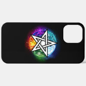 Wiccan pentagram Case-Mate iPhone case (Achterkant (horizontaal))