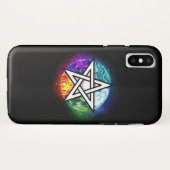 Wiccan pentagram Case-Mate iPhone case (Achterkant (horizontaal))