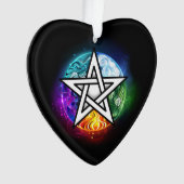 Wiccan pentagram ornament (voorkant)