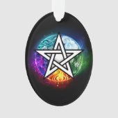 Wiccan pentagram ornament (voorkant)