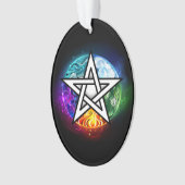 Wiccan pentagram ornament (voorkant)